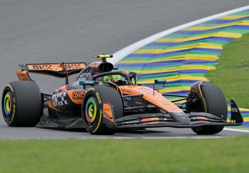 Lando Norris venceu a sprint