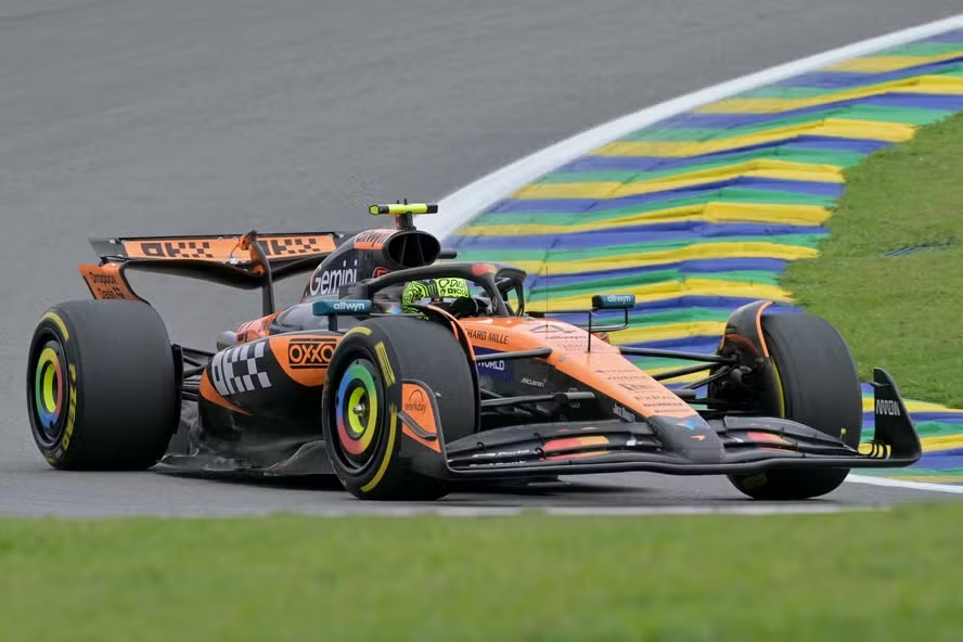 Lando Norris venceu a sprint